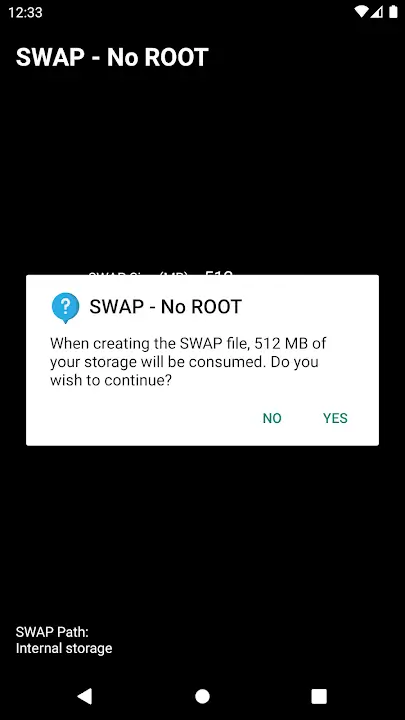 SWAP No ROOT MOD APK